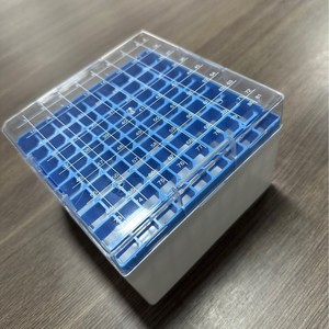 กล่องแช่แข็งพีซี ฮิโรซูมิ 5 มล. 81 ช่อง สำหรับหลอดคอร์นนิ่ง ไนควิล - Product Image 1