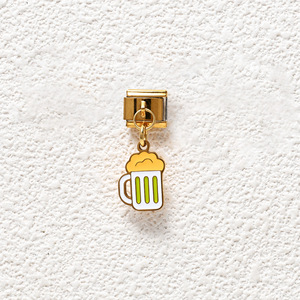 Stainless Steel Modular Charm Bracelet Food Theme DIY Jewelry Accessories Unisex Fashion Bracelet Spring 2025 Yiwu Origin - Product Image 3