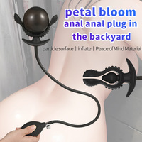 Grand plug anal gonflable, pompe à plug anal, vibrateur anal, dilatateur, outils sexuels, jouets sexuels BDSM pour femmes, hommes, gays, masturbation