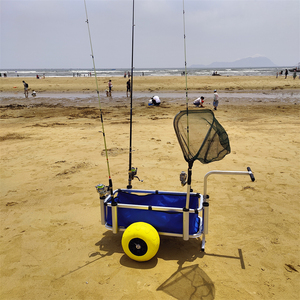 Gerobak lipat dapat dilipat, keranjang troli aluminium multifungsi truk tangan logistik <span class=keywords><strong>Dolly</strong></span> logam utilitas dapat dilipat dapat disesuaikan - Product Image 2