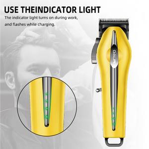 DALING Tondeuse à cheveux professionnelle DL-1921 avec tête réglable USB Rechargeable pour les coiffures <span class=keywords><strong>Pompadour</strong></span> pour hommes pour les salons de coiffure - Product Image 5