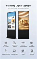 Terminal de Pantalla Táctil Interactiva para Interiores con Sistema Android, Kiosco de Autoservicio, Señalización Digital, Pantalla Publicitaria con Soporte SDK