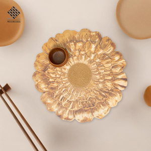 New Arrival Non-Slip cách nhiệt bàn ăn Thảm đế lót ly không thấm nước Vinyl da placemat khâu Dinning phụ kiện - Product Image 3