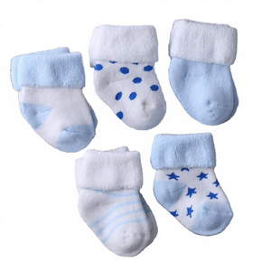 Promotion Chaussettes pour bébé en tricot respirant de couleur personnalisée à la mode Chaussettes antidérapantes d'hiver - Product Image 4