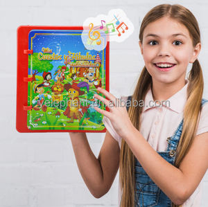 Kid My First Touch Button Sound Board Recoaudio Paper & Paperboard Printing Sound Book Device Baby Animals Book With Sound - Product Image 1