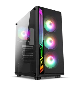 Advanced design computer case box tower for pc gamer with superior quality