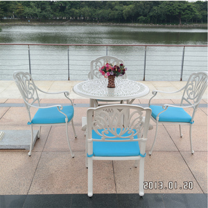 Muebles de exterior modernos fiesta aluminio al aire libre portátil cafetería <span class=keywords><strong>mesas</strong></span> <span class=keywords><strong>y</strong></span> <span class=keywords><strong>sillas</strong></span> - Product Image 5
