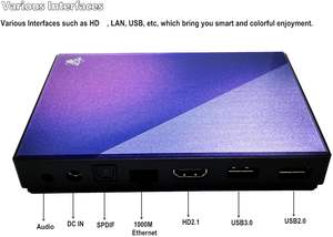 H96 M9สูงสุดกล่องทีวี Android 14.0 RK3576 8GB RAM 128GB WiFi6 1000M LAN BT5.4 USB3.0รองรับ <span class=keywords><strong>VP9</strong></span> <span class=keywords><strong>AV1</strong></span> 4K 60fps H.265 HDR - Product Image 4