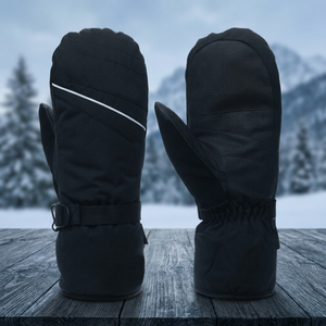 Wasoto Touchscreen Ski Snowboarding <b>Heated</b> Gloves Anti-Slip Waterproof <b>Rechargeable</b> 7.4V 3000mAh Polyester Unisex Drawstring - Product Image 1