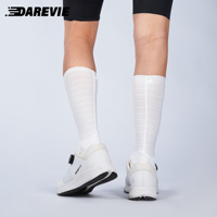 Chaussettes de course et de cyclisme légères personnalisées pour l'automne, chaussettes de compression aérodynamiques antidérapantes pour hommes