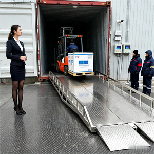 Rampe de triage mobile 10ton rampe de triage hydraulique niveleur de quai de chargement lourd - Product Image 5