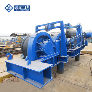 JM modello pesante doppio tamburo elettrico filo fune argano idraulico 20t <span class=keywords><strong>40t</strong></span> 50t 80t 100t - Product Image 2
