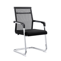 Chaise de bureau en maille pour réunion, chaise d'ordinateur moderne, ensemble table et chaises de conférence simple, mobilier personnalisable en usine, vente en gros