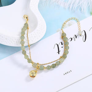 Pulsera de cristales por mayor Venta al por mayor 925 Joyas de plata esterlina Encantos Pulsera prendas de plata 925 y pulseras - Product Image 1