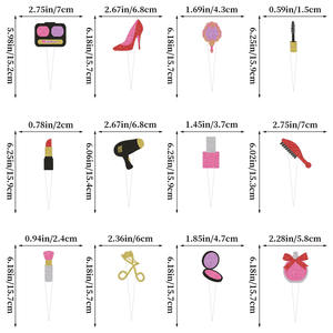 Tema <span class=keywords><strong>de</strong></span> <span class=keywords><strong>maquillaje</strong></span>, suministros para fiesta <span class=keywords><strong>de</strong></span> cumpleaños, cartel <span class=keywords><strong>de</strong></span> fiesta para mujer, guirnalda, globo en espiral, adorno para pastel para decoraciones <span class=keywords><strong>de</strong></span> fiesta <span class=keywords><strong>de</strong></span> cumpleaños - Product Image 6