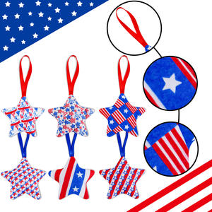 Pendentif étoile décoratif du Jour de l'Indépendance américaine 4 <span class=keywords><strong>juillet</strong></span> Décoration pentagonale Design populaire - Product Image 4