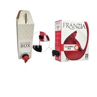 Boîte en aluminium à haute barrière avec valve papillon, sachet d'emballage aseptique pour liquides 3L 5L 10L