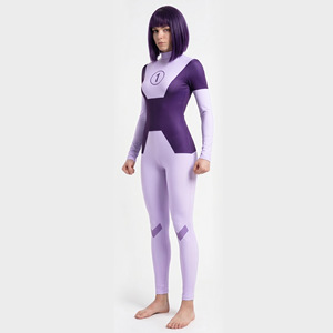 Traje de cosplay Invincible Catherine, disfraz morado de una pieza para juegos de rol de anime, Halloween - Product Image 2