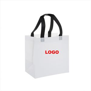 Sac de livraison alimentaire en PP non tissé, écologique, recyclable, jetable, personnalisable avec impression sérigraphiée et poignée non recouverte - Product Image 4