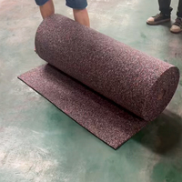 Rouleau de coussin amortisseur en caoutchouc de 3-20 mm pour gazon artificiel, idéal pour les terrains de jeux, les terrains de football et les terrains de tennis