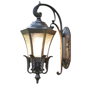 Lampe murale extérieure en aluminium <span class=keywords><strong>JP</strong></span>-Gold Phoenix pour jardin, balcon, couloir et allée, indice de protection IP55, LED 220V - Product Image 5