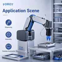 Bras robotisé 4 axes FOBOT FT500, solution d'automatisation intégrée de SI professionnelle pour l'emballage alimentaire et cosmétique