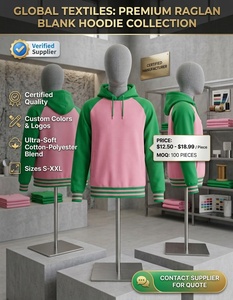 Sorority <b>Pink</b> Green Raglan Sleeve Hooded Fleece <b>Sweatshirt</b> Color Blocking Casual Regular Fit Autumn Wear - Product Image 5