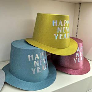 Chapeau en forme de cône en papier <span class=keywords><strong>magique</strong></span> pour les fêtes de Noël, les anniversaires, les fêtes, bronzage, givré, décoratif, vente en gros - Product Image 3