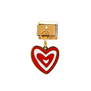 Fashion Charm Bracelet Set Gold Tone Heart Lips Cartoon DIY Jewelry Women's Gift Accessory - Product Image 5