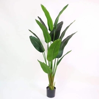Offre Spéciale arbre bananier artificiel 180cm en pot pour décoration intérieure ou extérieure café bar ou hôtel
