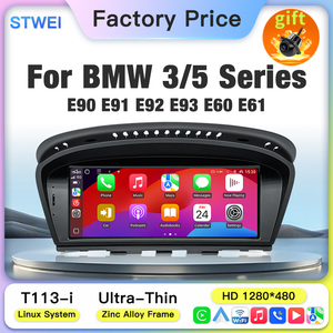 หน้าจอ CarPlay รุ่น STWEI T113-i สำหรับรถยนต์ BMW ซีรีส์ 3 และ 5 รุ่น E90 E91 E92 E93 E60 E61 เครื่องเล่นมัลติมีเดียระบบ Linux - Product Image 2