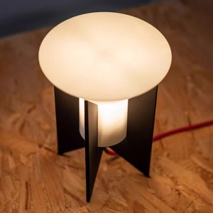 Lampe de table créative nordique en marbre, lumière chaude Led E27, contrôle par interrupteur, pour salon, bureau, chevet, hôtel, éclairage d'ambiance - Product Image 4