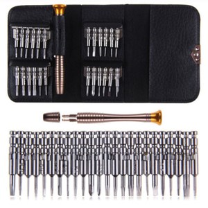 Jeu de tournevis Phillips multifonctions 25 en 1, en acier au chrome vanadium, kit d'outils de réparation pour téléphones portables et ordinateurs portables - Product Image 1