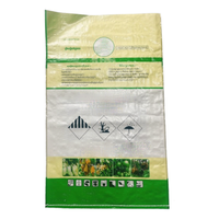 Sacs tissés à valve en PP écologique de 25kg/50kg/100kg avec sac laminé pour emballage de ciment de riz et de sable avec logo personnalisé et tailles personnalisées