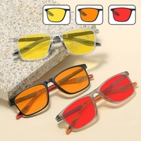 Lunettes de vue carrées classiques pour ordinateur, monture optique PC, anti-lumière bleue, pour jeux vidéo, vision nocturne, unisexe, favorisant le sommeil