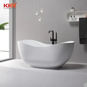 Vasca da bagno popolare di design diverso della fabbrica di superfici solide in cina