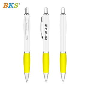 Personalized Plastic <b>Ballpoint</b> <b>Pen</b> Wholesale High Quality with Rubber Grip 1mm Black Ink Multi-color - Product Image 5