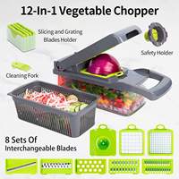 Hete Verkoop Multifunctionele Groenten Cutter Gadgets Groentesnijder Groente Chopper Voor Keuken