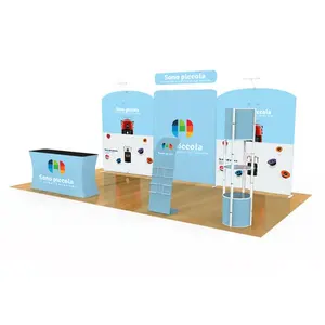 Stable Trade Show Booth display 10*20ft Pop Up Exhibition Booth Custom Promotion Expo Tradeshow