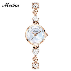 Luxury Jewelry <b>Bracelet</b> <b>for</b> <b>Women</b> Fashionable Purple Wristwatch <b>for</b> <b>Women</b> Waterproof - Product Image 1