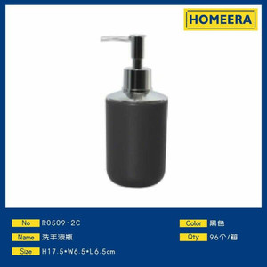 Fornitura all'ingrosso nero PP ABS cromato 65x65x175cm bottiglia di disinfettante per le mani dispenser di sapone liquido - Product Image 1