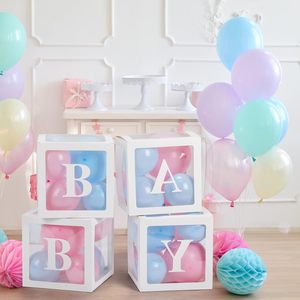 Transparent <b>PVC</b> Custom Name Balloon Box for Birthday Party Decorations-Waterproof & Durable - Product Image 3