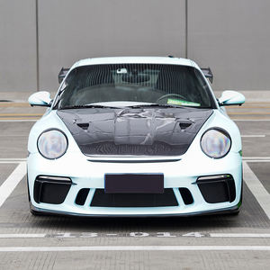 Pare-chocs avant avec kit de contour équipé de feux de jour, kit carrosserie de mise à niveau, 991 GT3 pour <span class=keywords><strong>Porsche</strong></span> 997 - Product Image 3