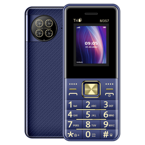 โทรศัพท์มือถือ <span class=keywords><strong>M357</strong></span> หน้าจอ 1.77 นิ้ว รองรับซิมการ์ด 3 ซิม แบตเตอรี่ขนาดใหญ่ 1800mAh โทรศัพท์ปุ่มกด 2G GSM - Product Image 5