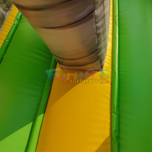 Castillo inflable con tobogán de dinosaurio T-Rex 3D, casa de brinco inflable para exteriores. - Product Image 5