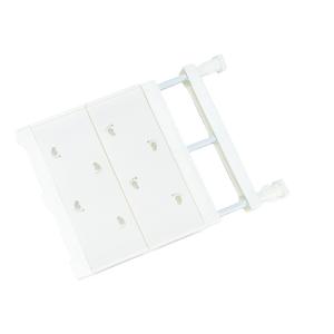 Étagère de Tension de placard et support de rangement en métal extensible organisateur réglable séparateur de diviseur de bricolage pour armoire armoire placard - Product Image 5