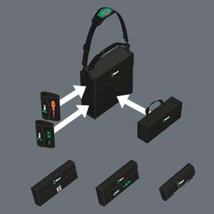 WERA - 05004351001 <b>Tool</b> container (3 pcs.) - EAN 4013288187840 <b>BAGS</b> <b>BAGS</b> - Product Image 5