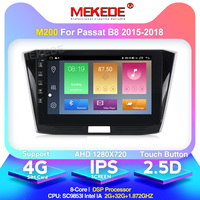 Mekede M 9 pouces Android10 Quad Core Multimédia de Voiture Lecteur DVD pour VW PASSAT B8 10 pouces avec WIFI GPS Radio Stéréo BT