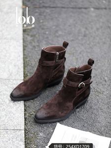 أحذية رسمية للمكتب أحذية chsea لفصل الخريف والشتاء تصميم مريح مع مشبك معدني للكاحل - Product Image 5