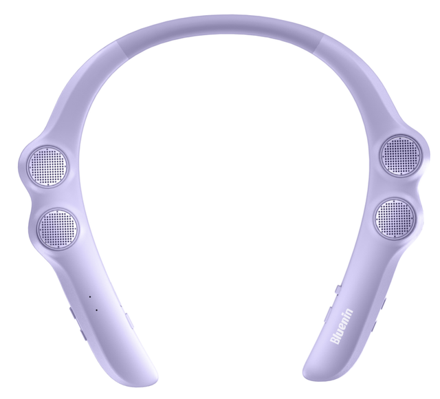 Studio Neckband Bluetooth Speaker Portable 360° Surround Stereo Bluetooth Subwoofer Outdoor Riding Wireless Party Box Speaker